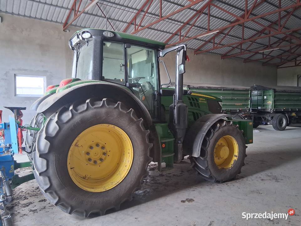 John Deere 6155m 2022r 619mtg wielkopolskie Gruntowice sprzedam