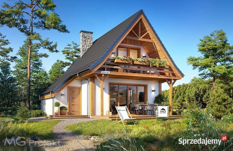 Projekt domu chatka 2 kupiony 5500 dom do 70m2 Katowice