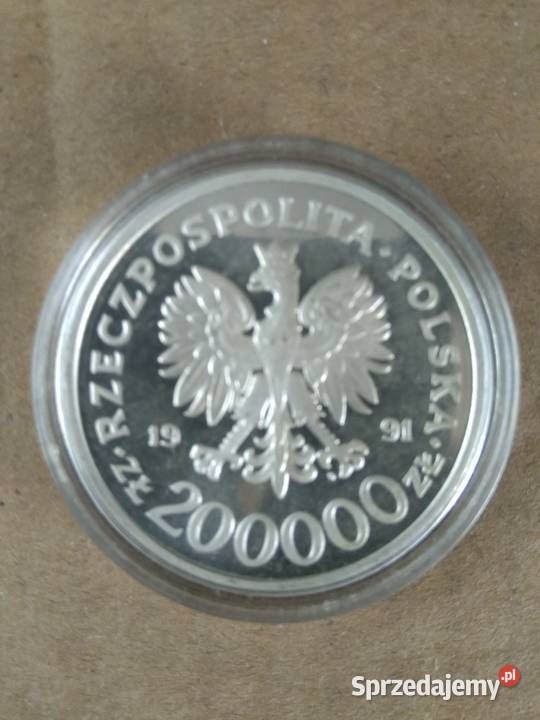 62 Moneta okolicznościowa 200000 Chrząstawa Mała sprzedam