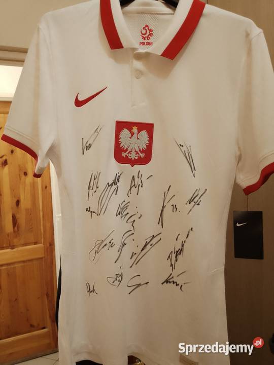 Koszulka Nike z autografami reprezentacji Polski Warszawa sprzedam