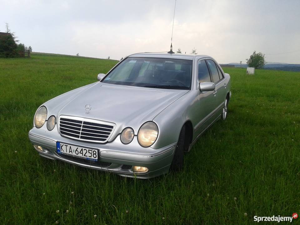 Mercedes w210 32 CDI srebrny małopolskie Ciężkowice sprzedam