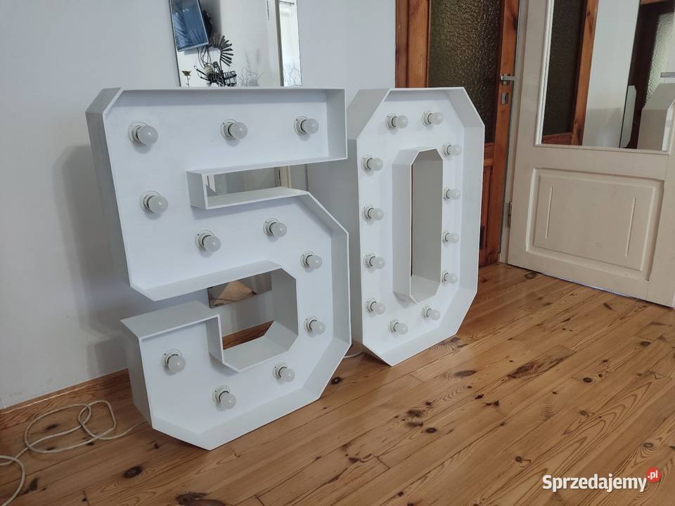 Cyfra 50w 3D komplet wielkopolskie Leszno sprzedam