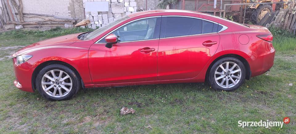 Mazda 6 25 benzyna 2013 polska uszkodzony silnik automatyczna Siedlce