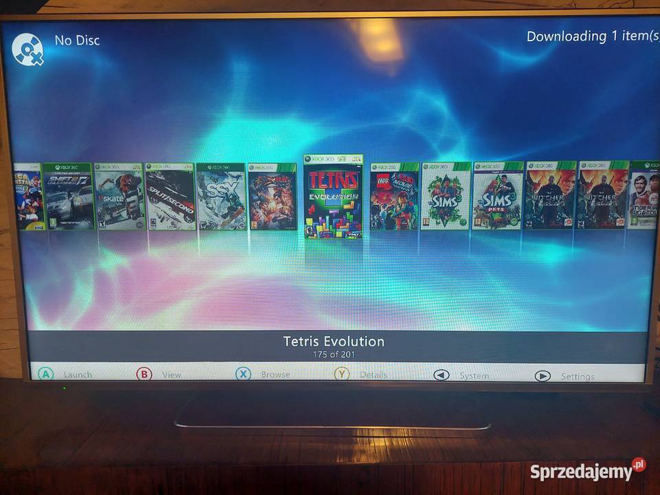 Konsola xbox 360 z fydkuem twardym ok 200 gier Pozostałe Piotrków Trybunalski