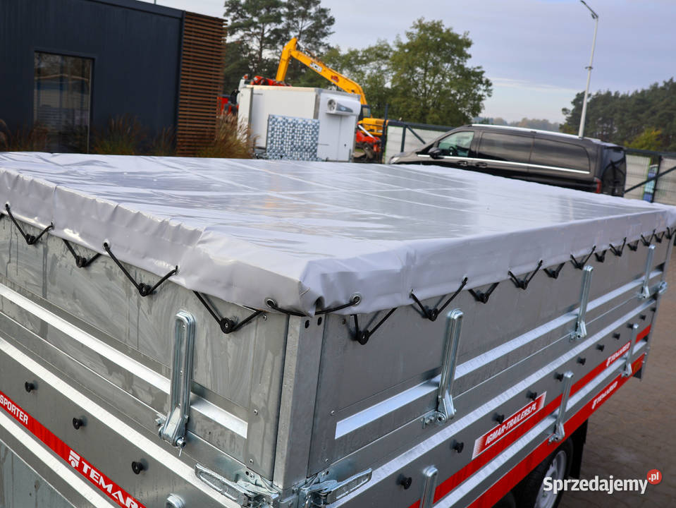 TEMARED TRANSPORTER 30152 z plandeką płaską i Cegielsko