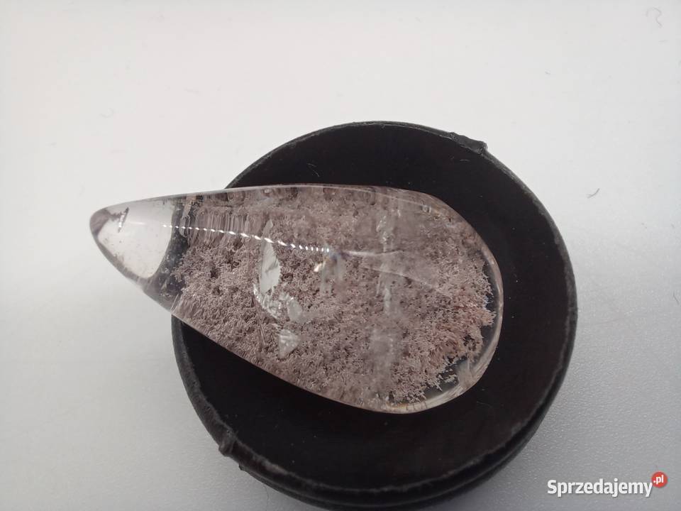 Naturalny kwarc fantomowy jasny a56 27x15mm Olsztyn