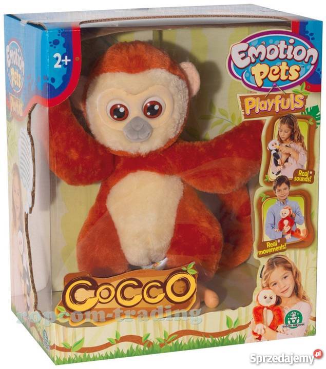 Maskotka Interaktywna MAŁPKA Emotion Pets