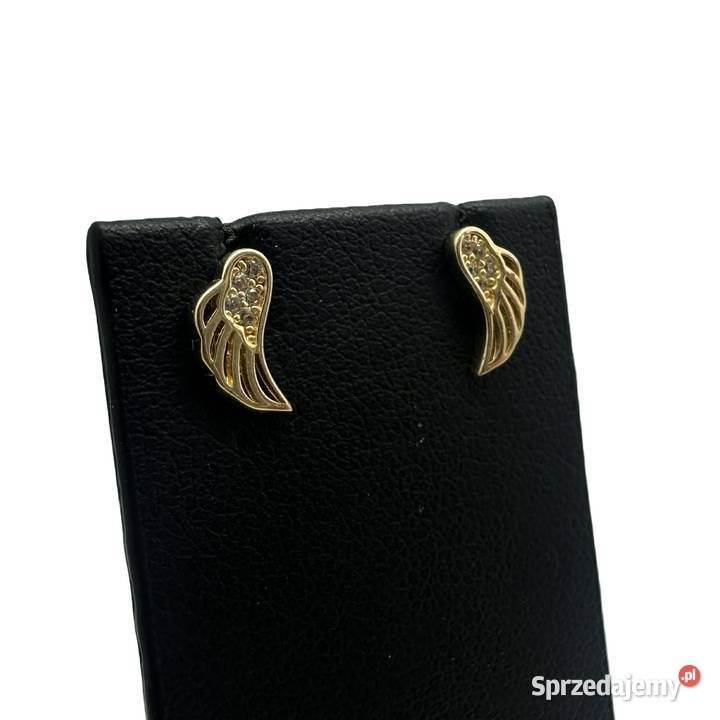 Nowe złote kolczyki pr 585 116g Sztyft warmińsko-mazurskie Elbląg sprzedam