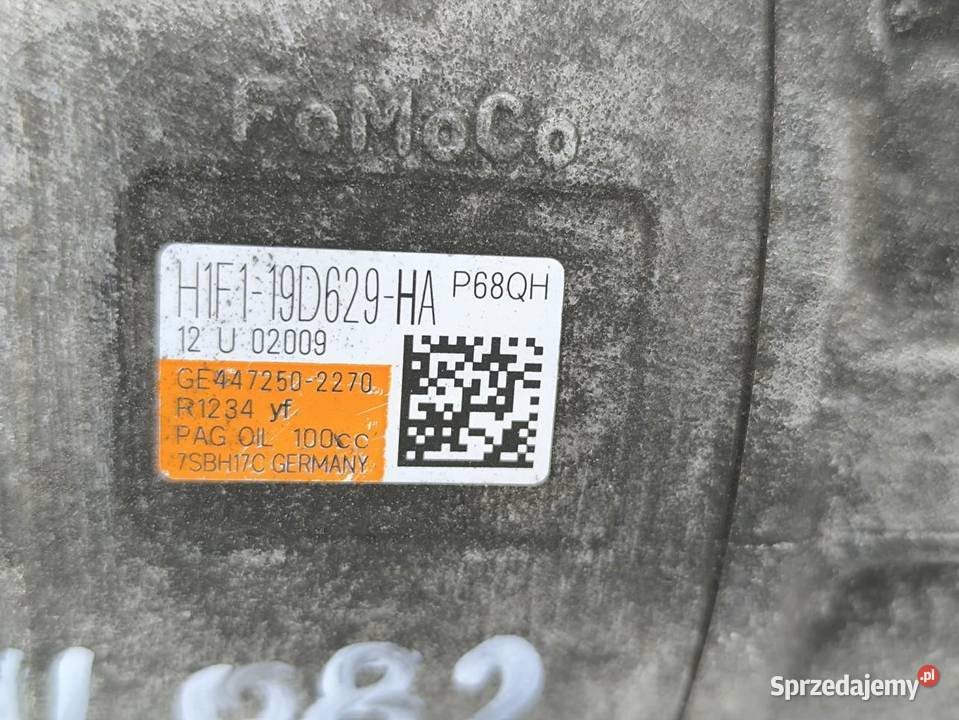 SPRĘŻARKA KLIMATYZACJI FORD FOCUS MK3 LIFT 15 Motoryzacja