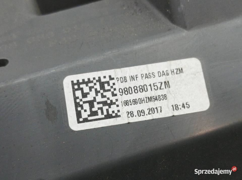 OSŁONA STELAŻ DESKI RAMKA 98088015ZM Peugeot świętokrzyskie