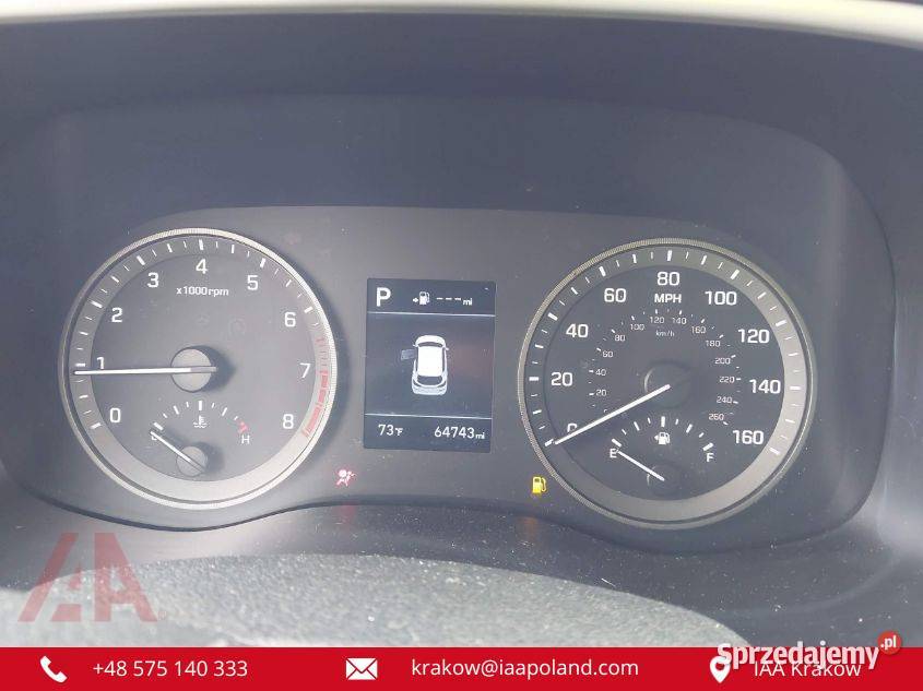 HYUNDAI TUCSON SE 2019 4x4 20L 163 małopolskie Kraków