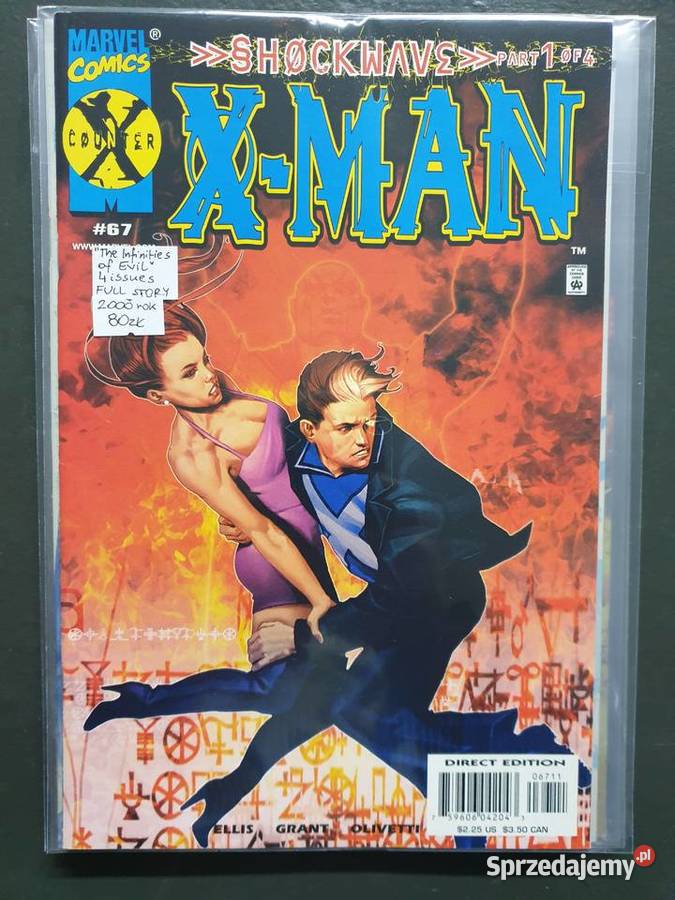 XMen Shockwave 4 komiksy Marvel USA Gdynia