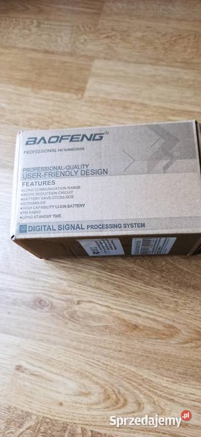 Radiotelefon Baofeng UV5R policja straż pożarna Białystok
