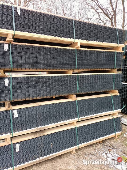 Ogrodzenie panelowe 1mb Wys 153 grafit fi4 Łódź