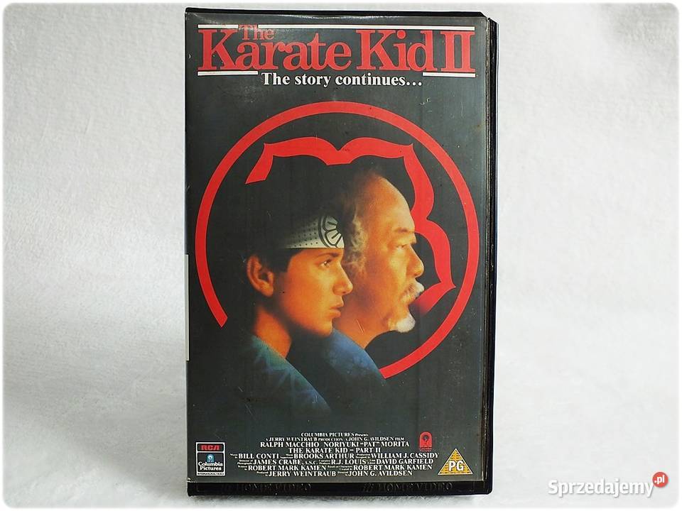 Kaseta VHS The Karate Kid 2 Film na Video Żary