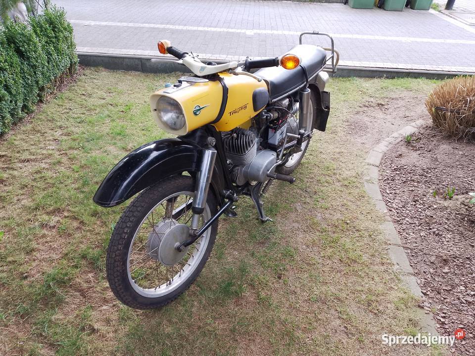 Motocykl MZ Es 125 Trophy stan licznika 4180 Plewiska