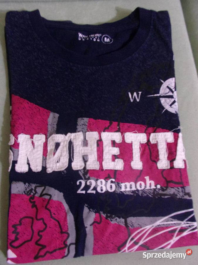 TShirt NOWY WAY NOR rozmiar M kolor Granatowy mazowieckie Warszawa
