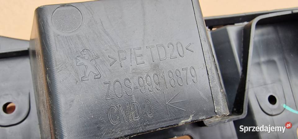 PEUGEOT 208 II ŚLIZG MOCOWANIE ZDERZAKA TYŁ lubuskie