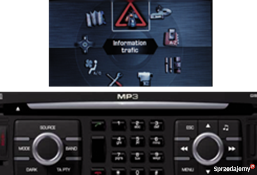 Citroen C4 RT4 RT5 Nawigacja aktualizacja 042007 sprzedam