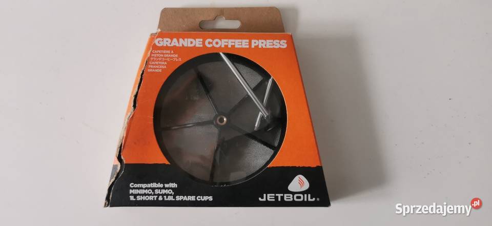 Jetboil caffee press Sport i Wypoczynek Bytom