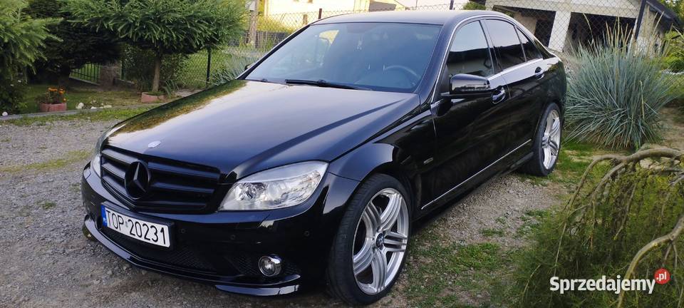 Sprzedam Mercedesa w204 320CDI AMG czarny Klasa C Iwaniska