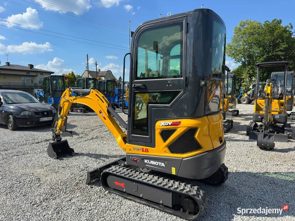 Nowa Minikoparka XGV VIP18 z 2026 Roku Waga 1800 Rzeszów