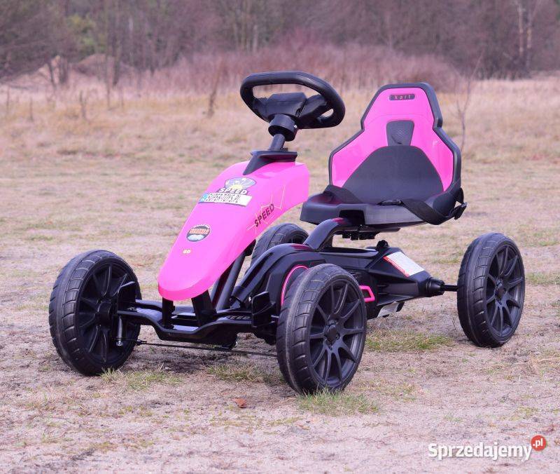 DUŻY GOKART SPEED NA PEDAŁY Z HAMULCEM AHL005