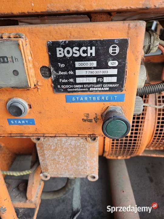 AGREGAT 20kw diesiel HATZ nieuszkodzony Nowy Sącz