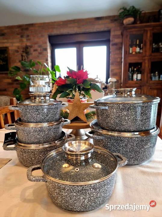 Garnki marmur 6 Garnki i szybkowary Łódź