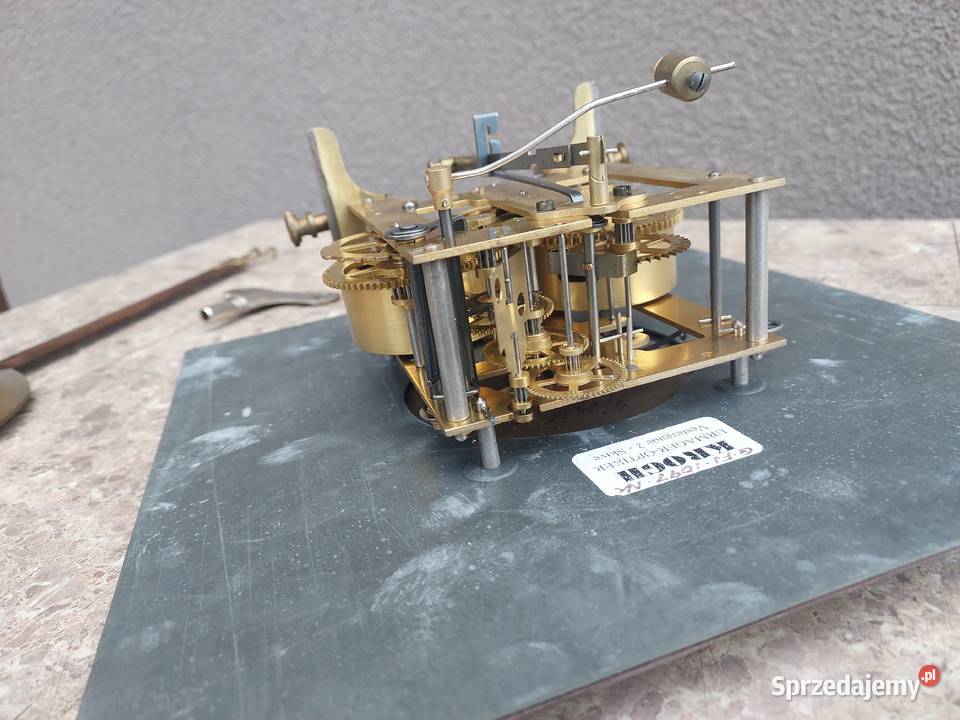 Stary zegar ścienny gabinetowy PHS przedwojenny sprzedam