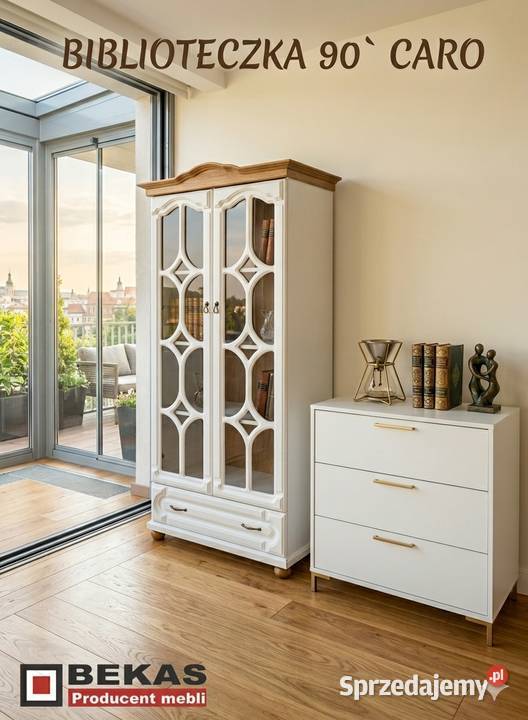Stylowa Śliczna Biała Duża Szafa 130 3 D3s Biały 130cm Ciechocinek sprzedam