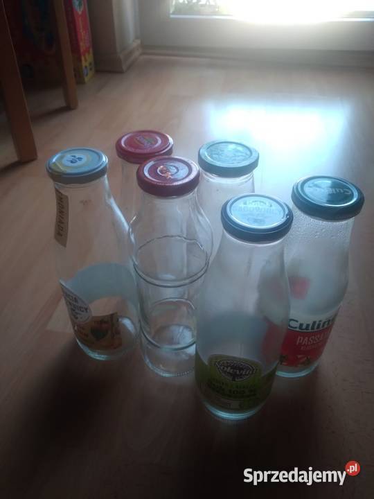 Sprzedam 100 butelki z nakretkam o5 l do 720 ml Zielonki