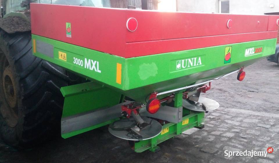 Rozsiewacz UNIA BRZEG MXL 3000 KOMPUTER N041 MS Oborniki Śląskie