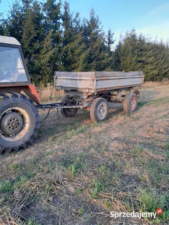 Przyczepa IFA THK VEB uszkodzony Olsztynek