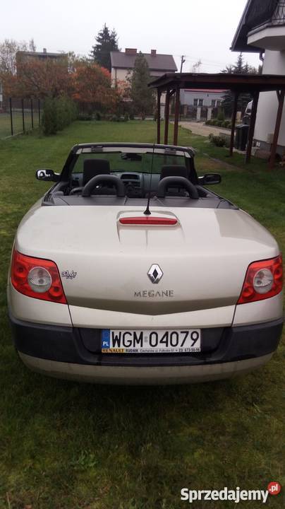 Renault Megane II Cabrio 2004 16 benzyna Grodzisk Mazowiecki