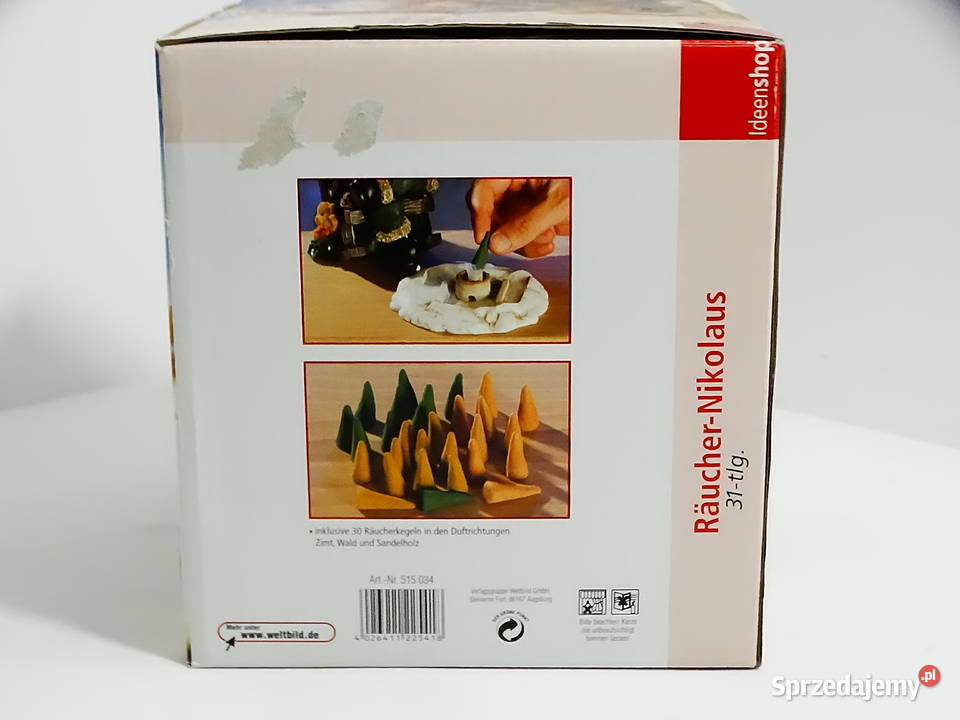 Figurka świąteczna RucherNikolaus ręcznie Biłgoraj sprzedam