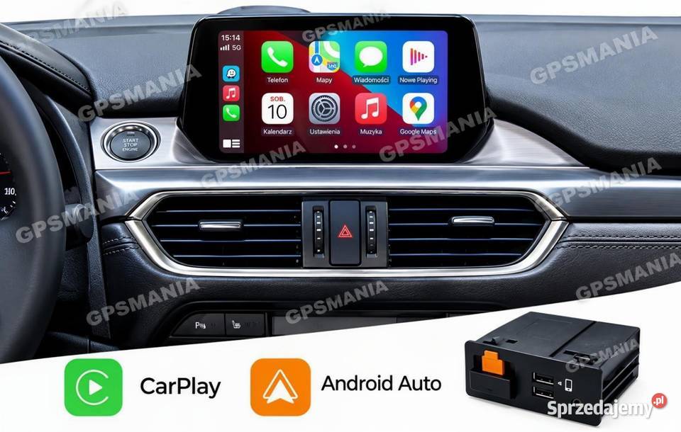 Mazda Android Auto CarPlay do systemu MZD Aleksandrów Łódzki sprzedam