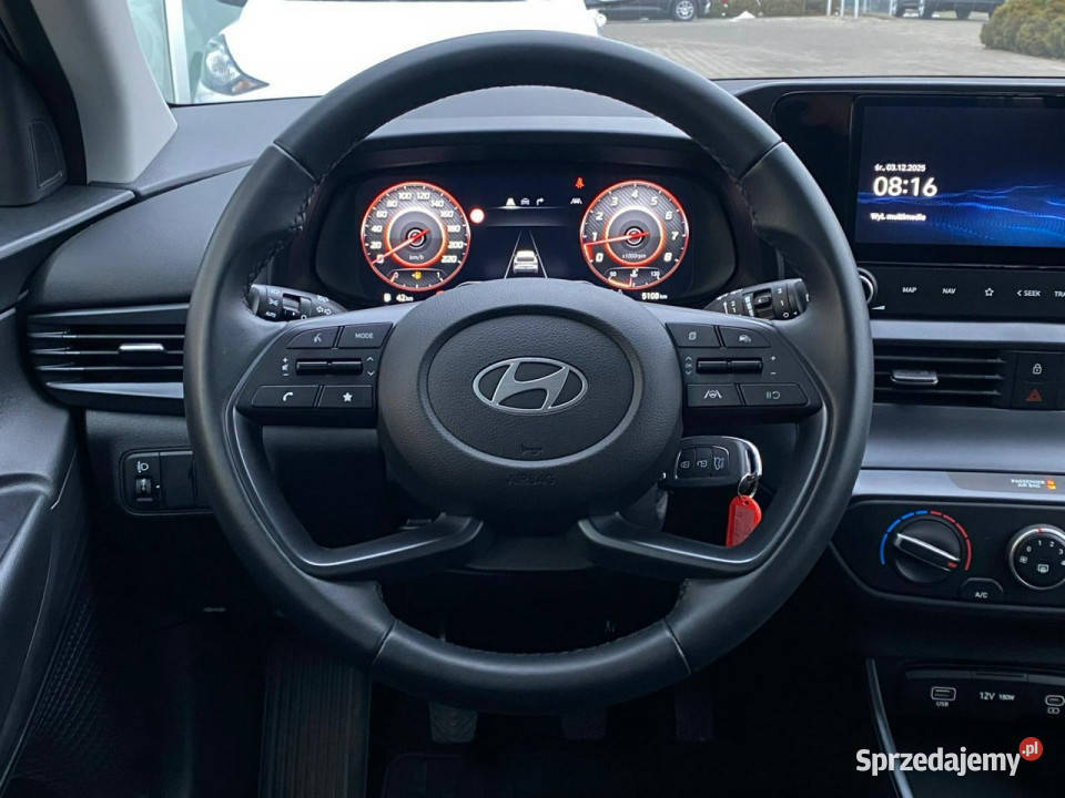 Hyundai i20 12 MPI 79 Modern Salon Polska FV23 czujnik zmierzchu łódzkie Piotrków Trybunalski sprzedam