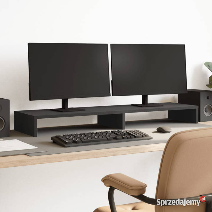 Podstawka pod monitor czarna 100x27x10 WM854653 mazowieckie sprzedam