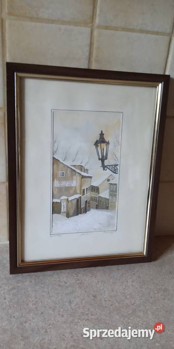 ręcznie malowany obrazek