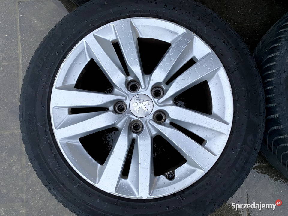 Felgi aluminiowe Peugeot ORYGINALNE 16 5x108 7J aluminiowe lubelskie Łuków sprzedam