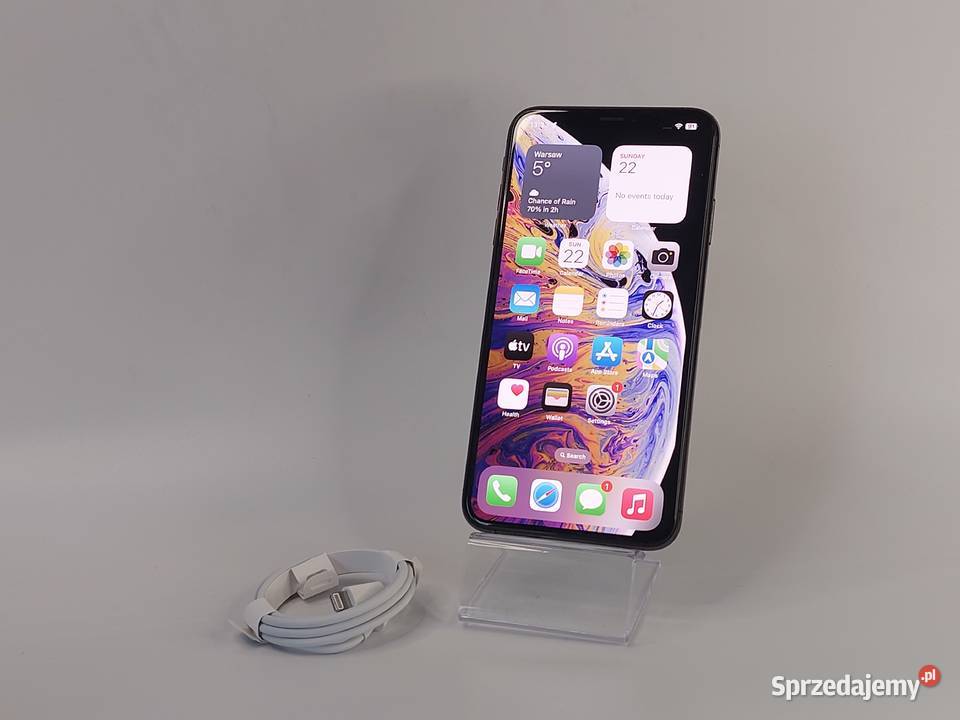 iPhone XS 64 GB 87 Czarny Stan Telefony i Akcesoria Warszawa