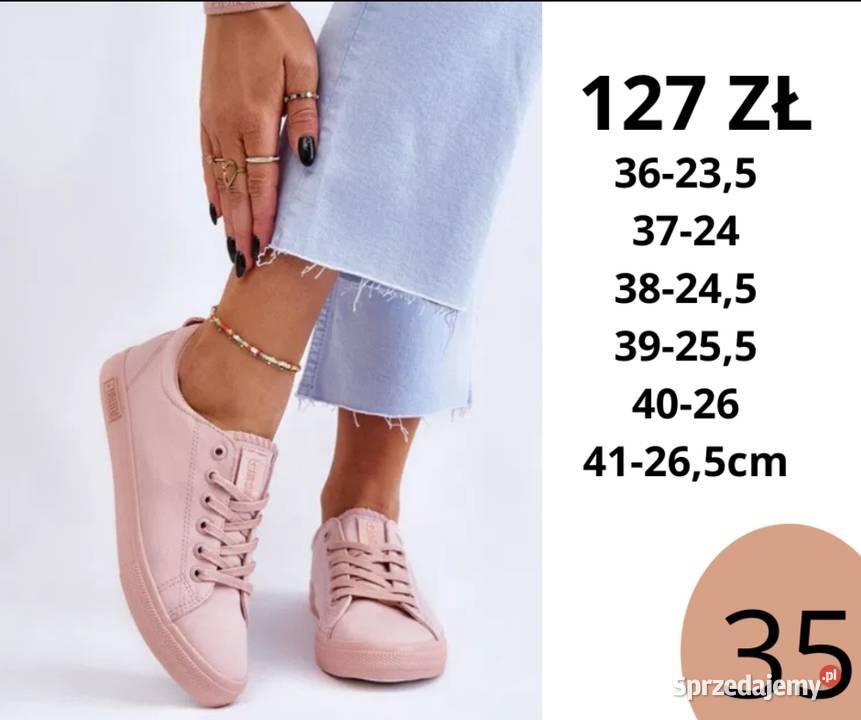 Buty damskie sportowe