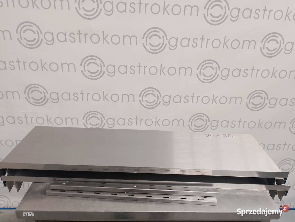 PÓŁKA PODWÓJNA PRZESTAWNA 120X40 Gastronomia Wrocław