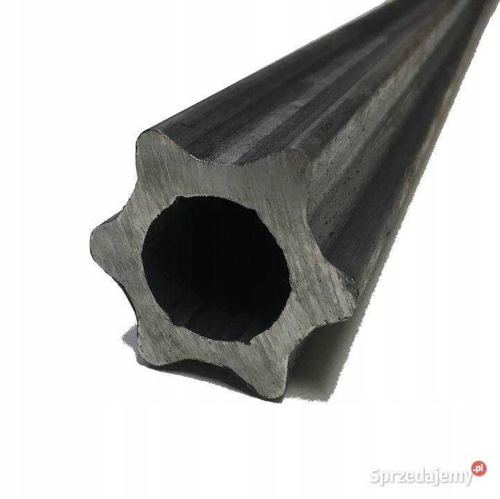 Rura wału WOM profilowana gwiazda 51x37x7mm 1m