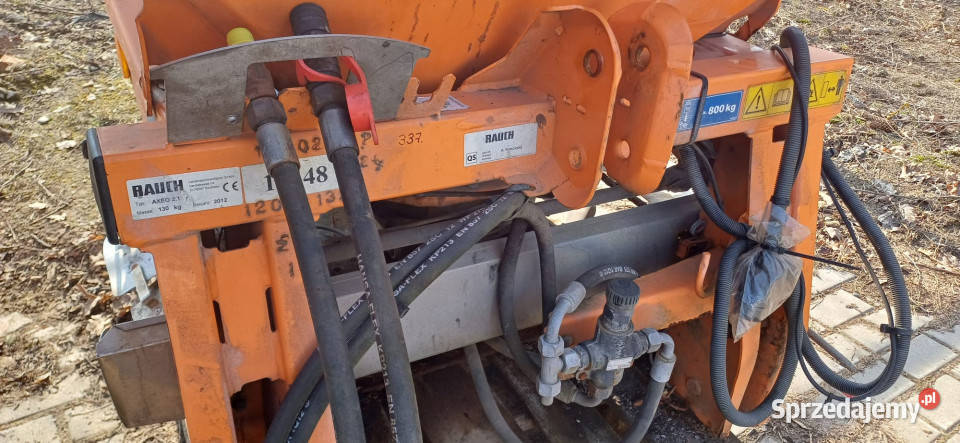 Rozsiewacz soli piasku RAUCH AXEO 21 2012 r 8 m pełny VAT Izabelin sprzedam