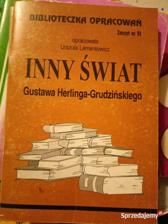 Inny świat Grudziński biblioteka analiz miękka mazowieckie Warszawa