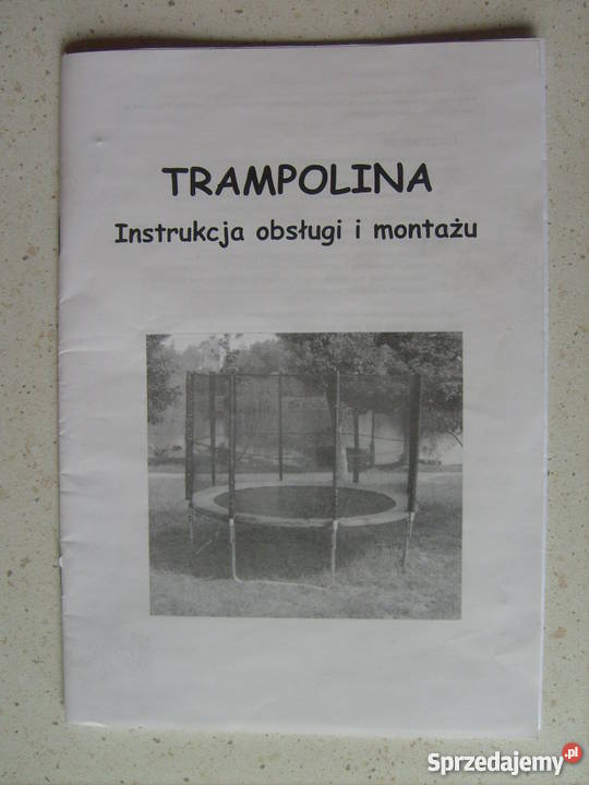 Trampolina ogrodowa z siatką 3 m śląskie Kościelec