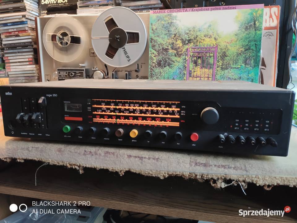 amplituner Braun Regie 350 Vintage Amplitunery zachodniopomorskie Grabowo