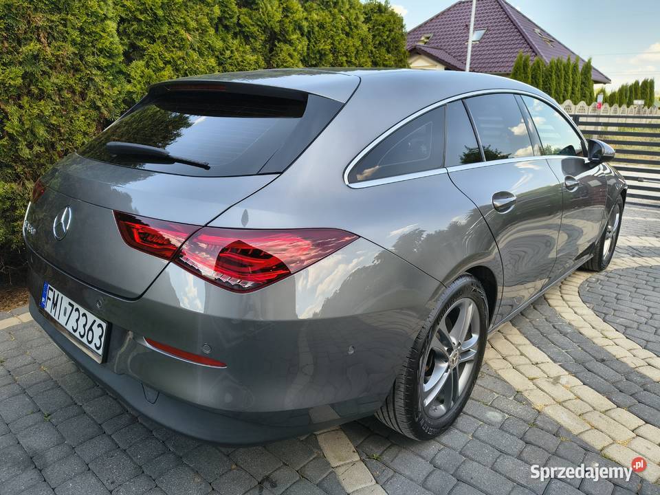Mercedes CLA 2021r Bezwypadkowy i zadbnay kurtyny powietrzne lubuskie Sulechów